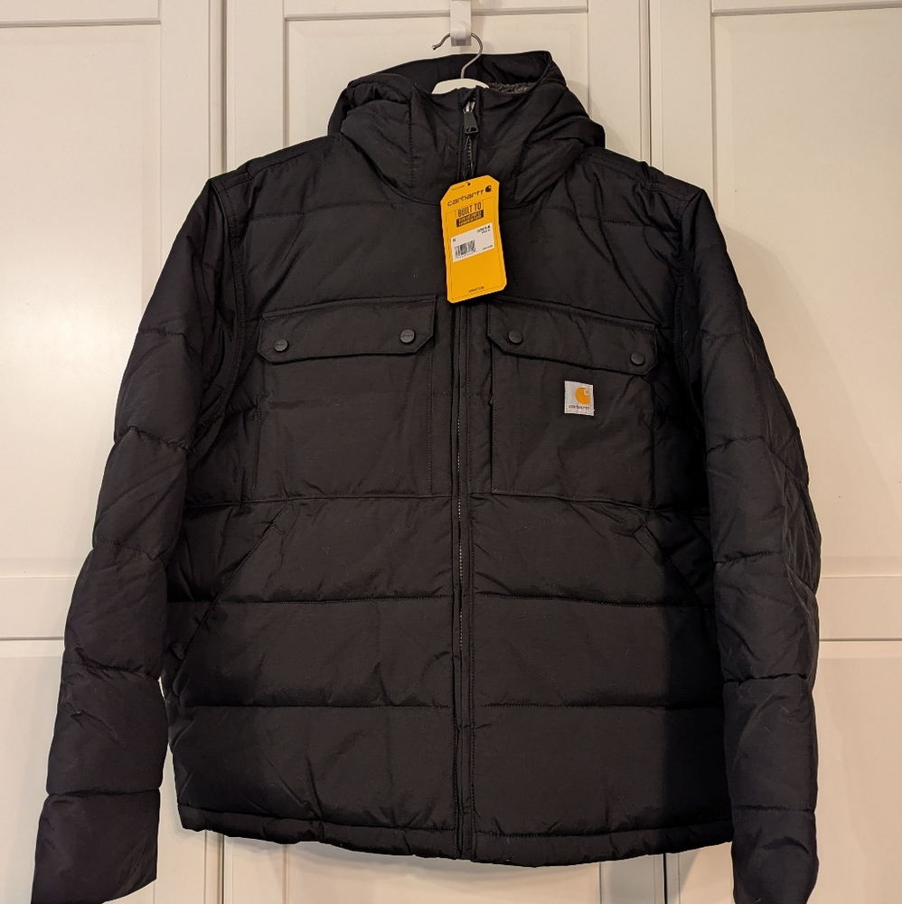 Carhartt Men’s XL  Montana Loose Fit Insulated Jacket Sherpa Lined Rain Defender